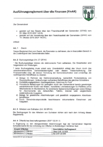 Finanzen